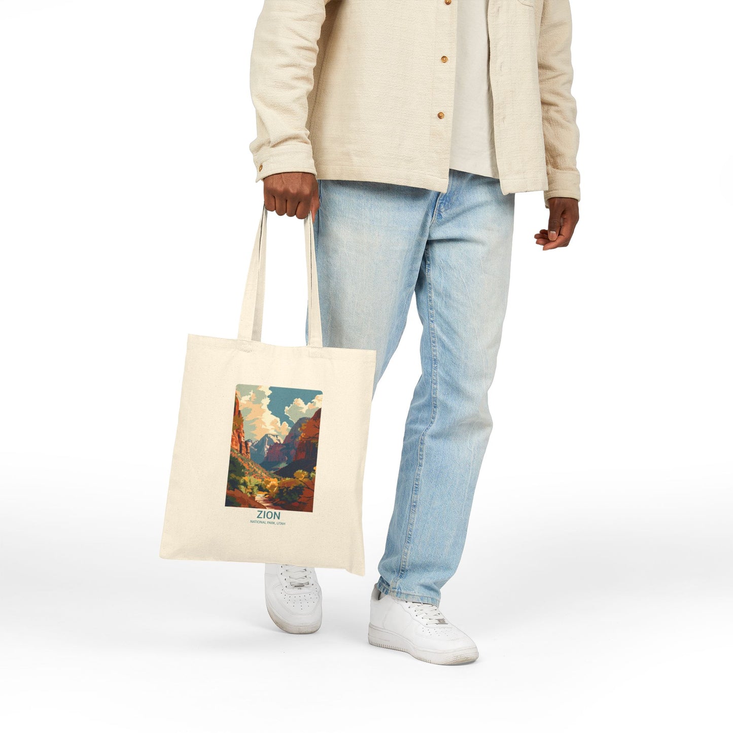 Zion National Park Canvas Tote Bag