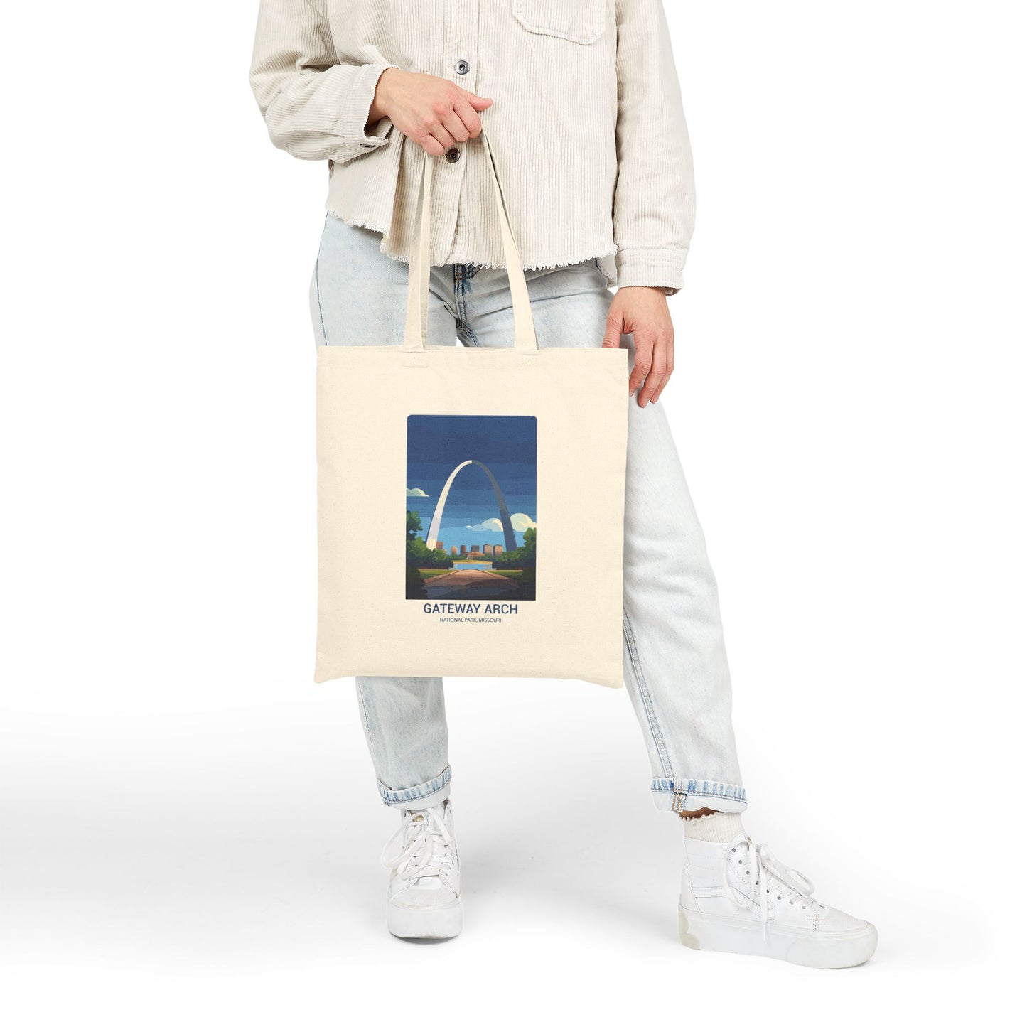 Gateway Arch National Park Canvas Tote Bag
