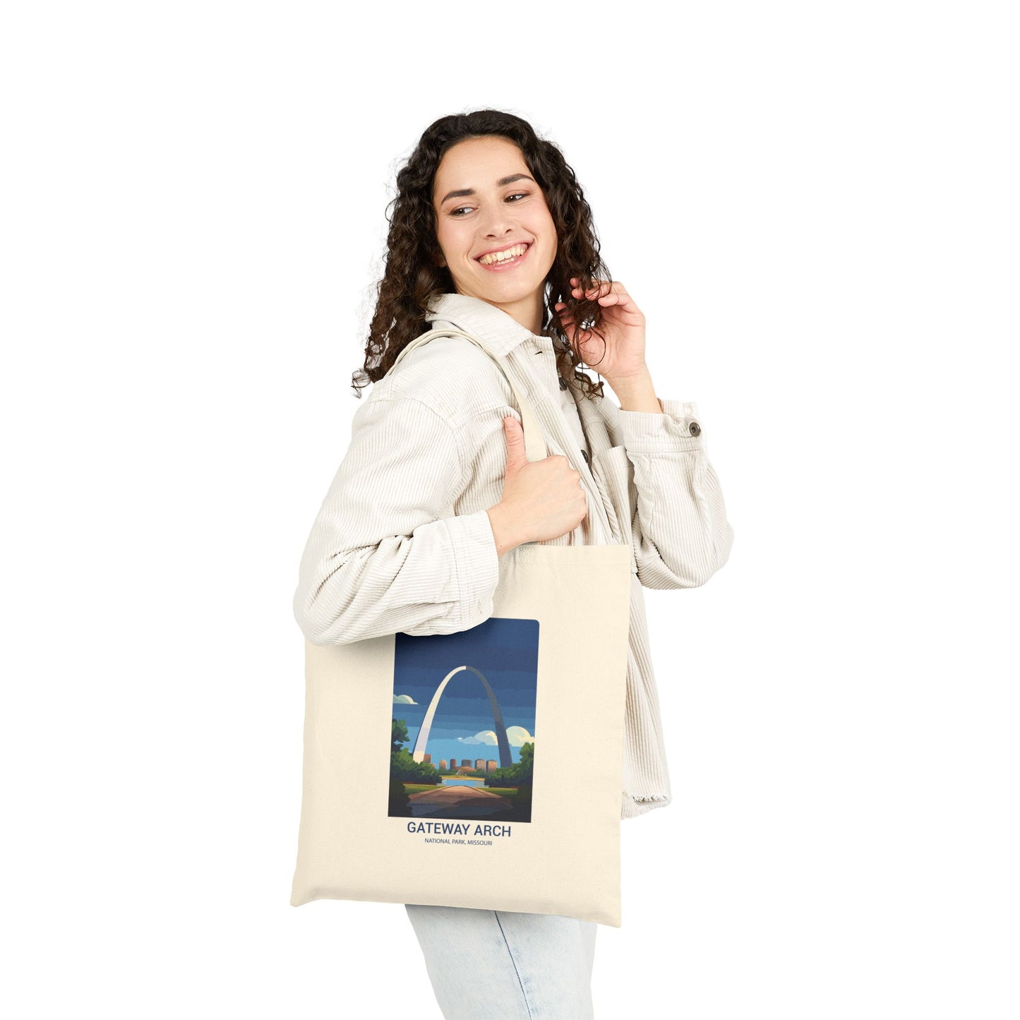 Gateway Arch National Park Canvas Tote Bag