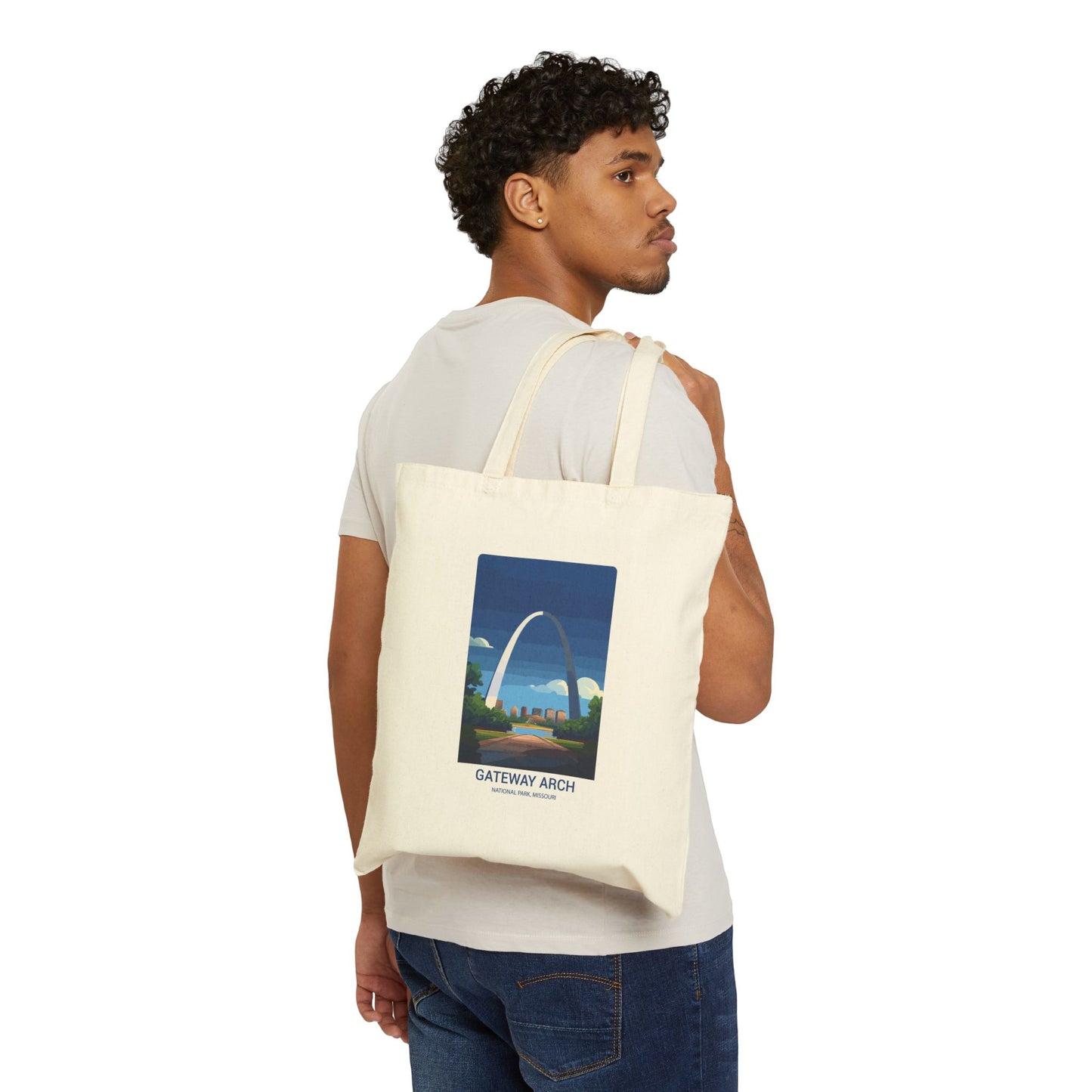 Gateway Arch National Park Canvas Tote Bag