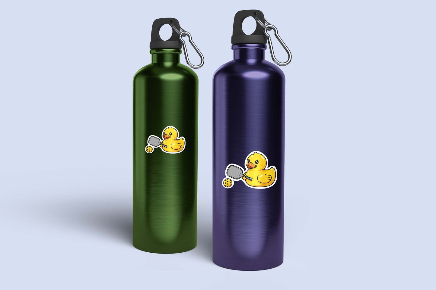 Pickle Ball Rubber Duck Vinyl Sticker
