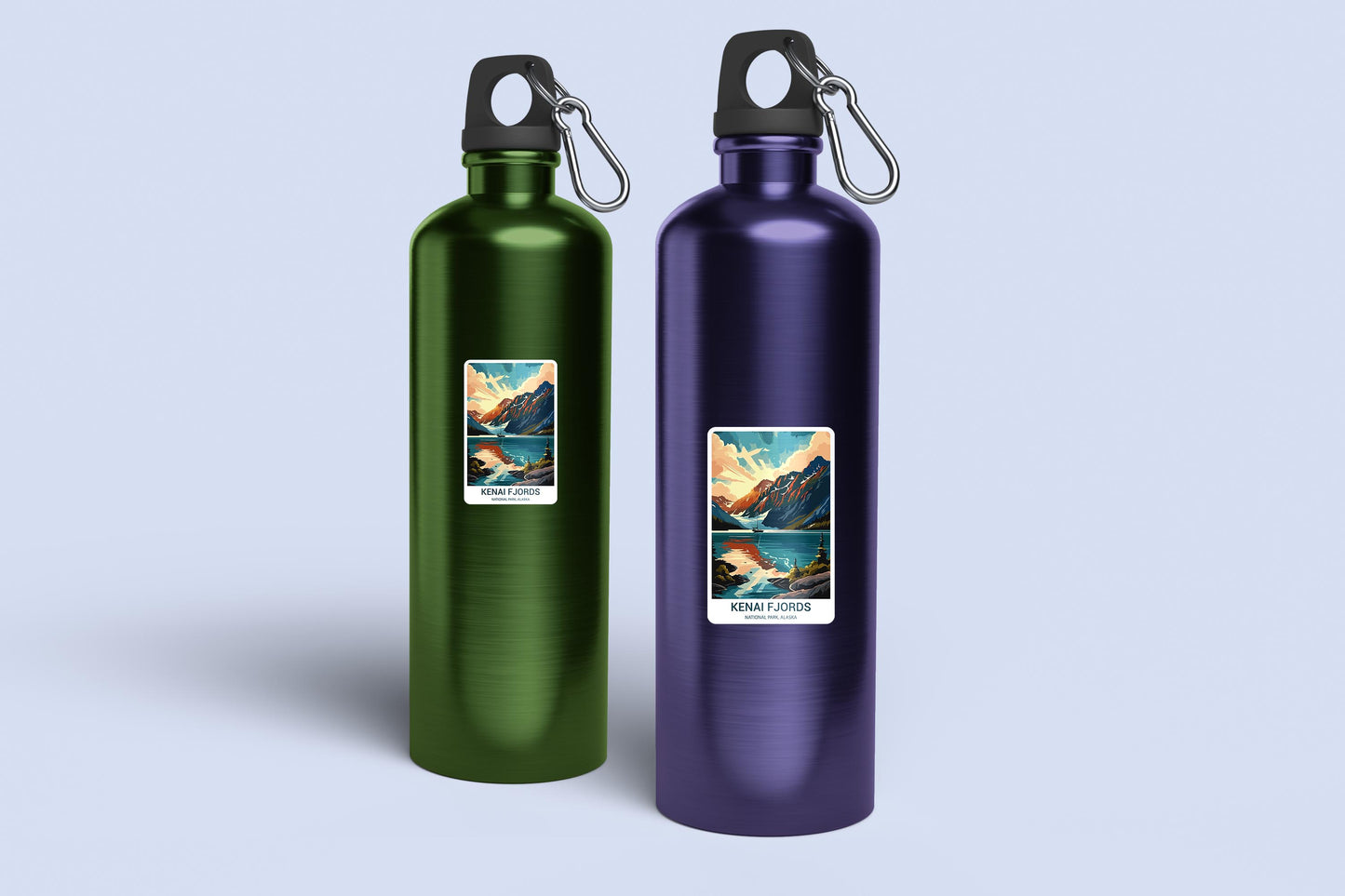 Kenai Fjords National Park Sticker – Durable Vinyl Sticker