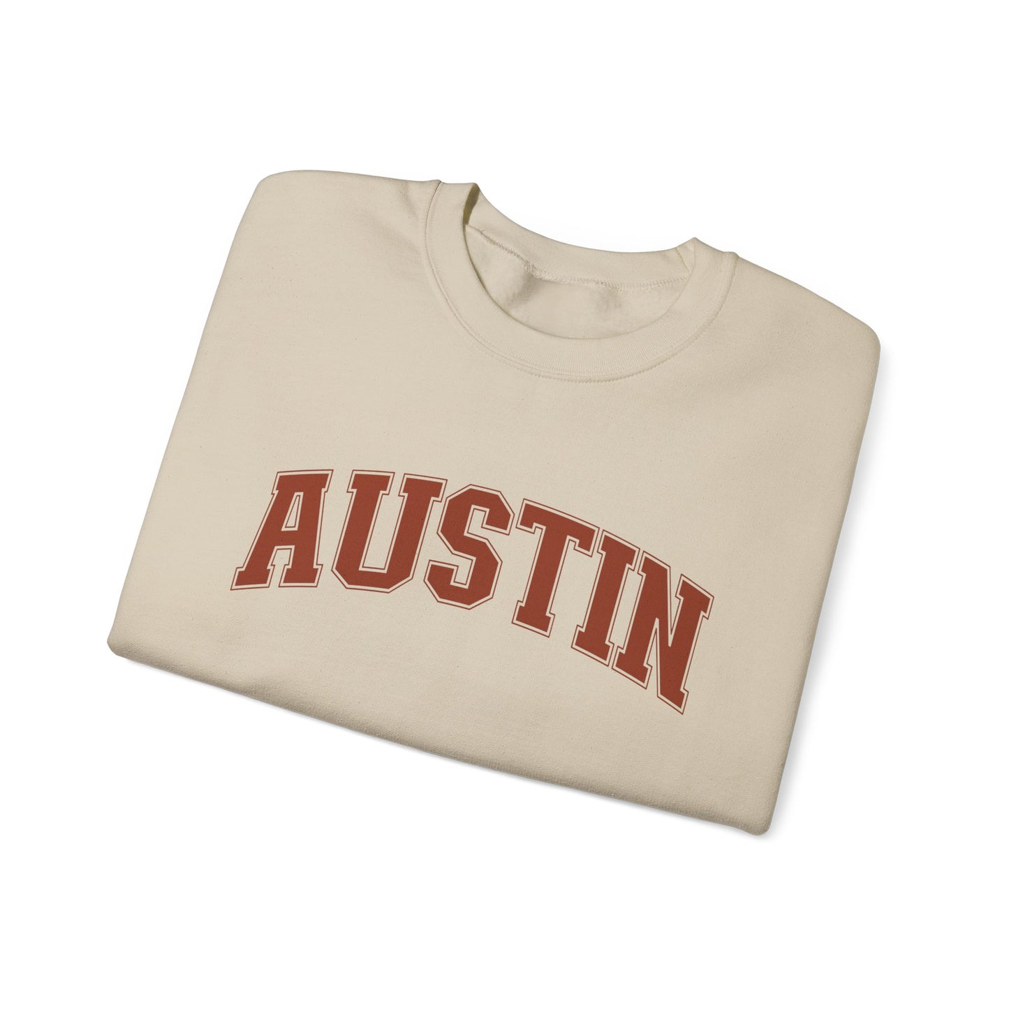 Austin Arc Logo sweatshirt | College Pullover