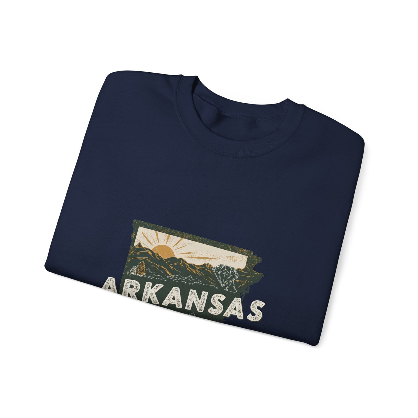 Arkansas Crewneck Sweatshirt | Vintage Outdoor Scenic