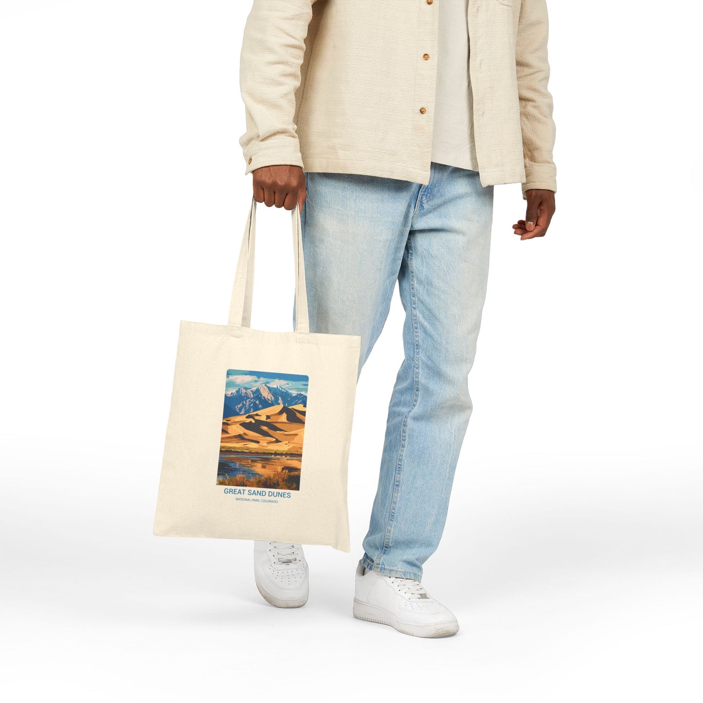 Great Sand Dunes National Park Canvas Tote Bag