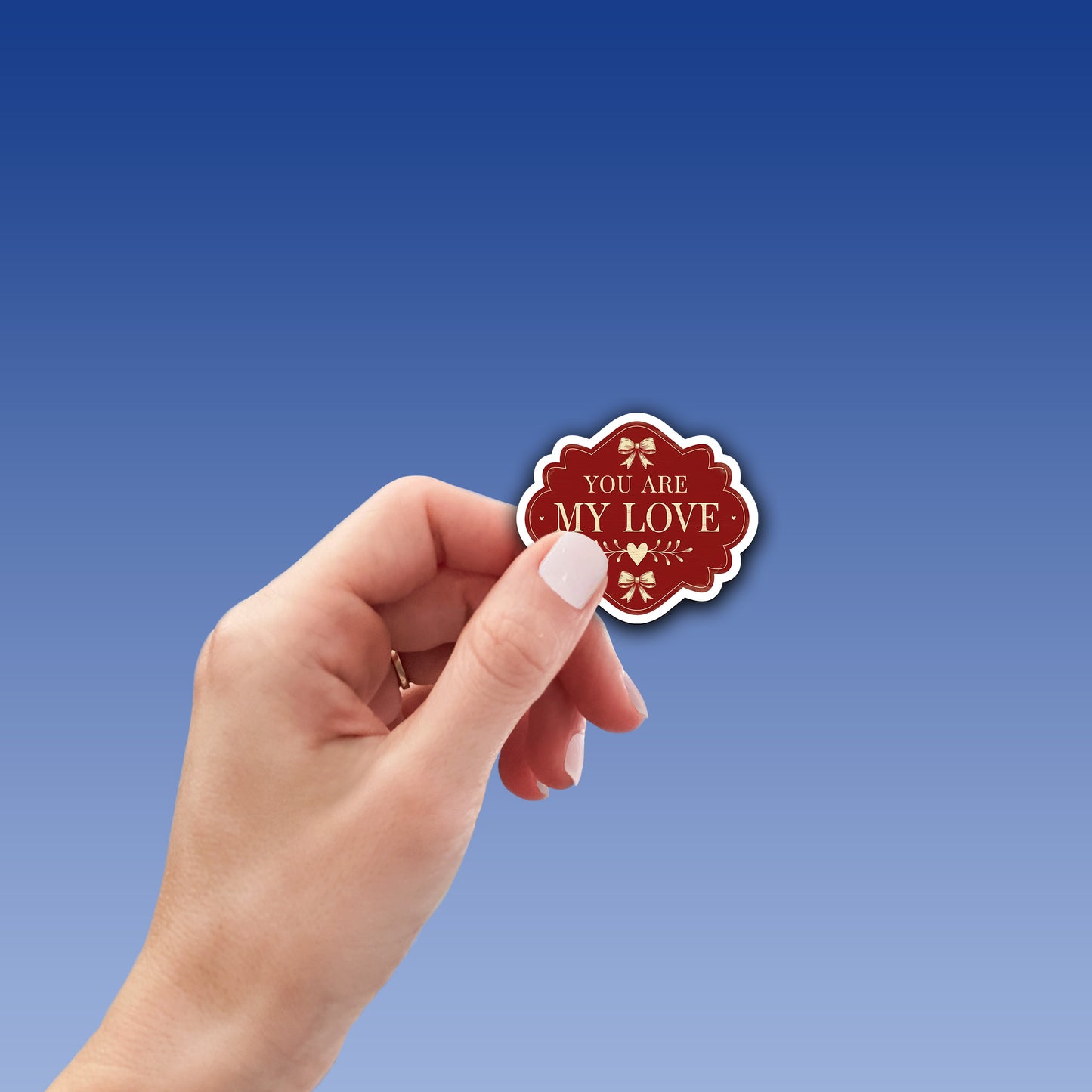 You Are My Love Vinyl Sticker