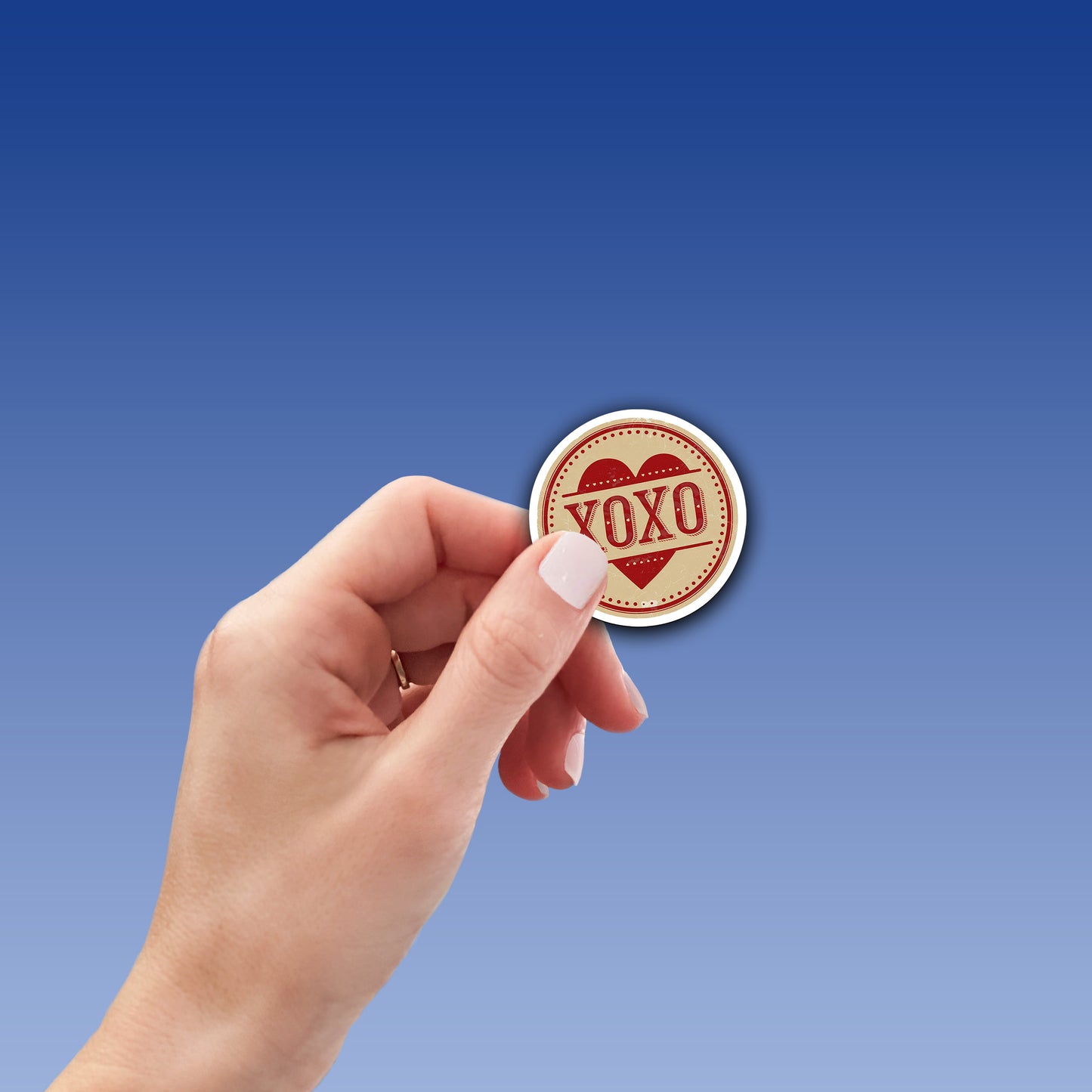 XOXO Vinyl Sticker