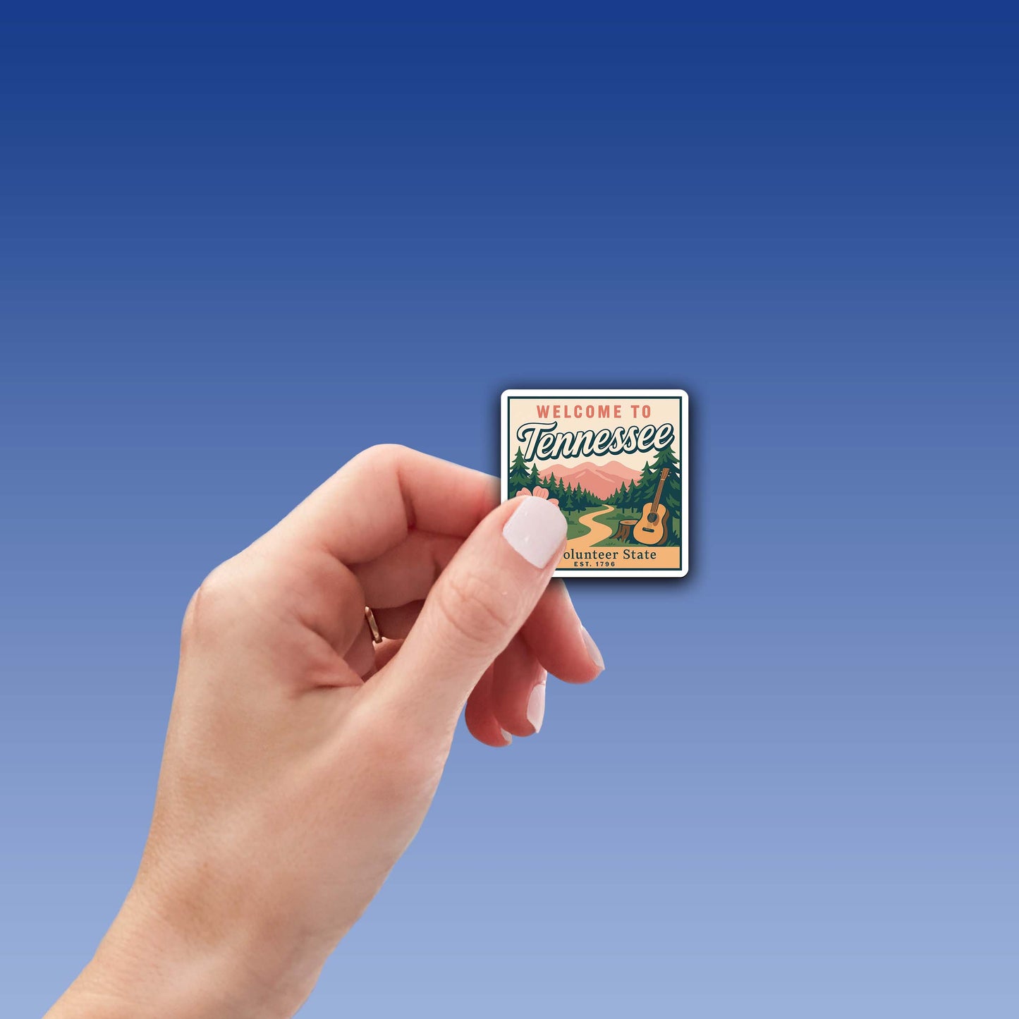 Welcome to South Dakota Vinyl Sticker – Vintage State Travel Decal (Copy)