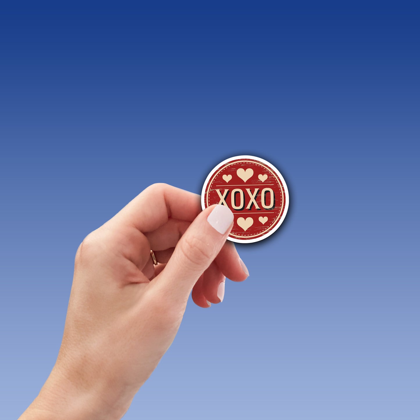 XOXO Vinyl Sticker
