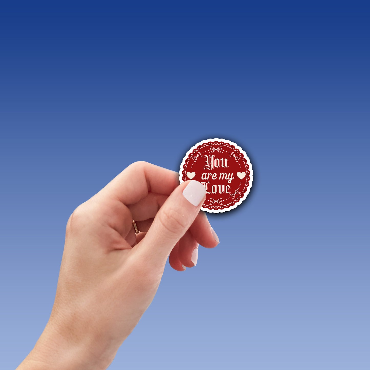 You Are My Love Vinyl Sticker