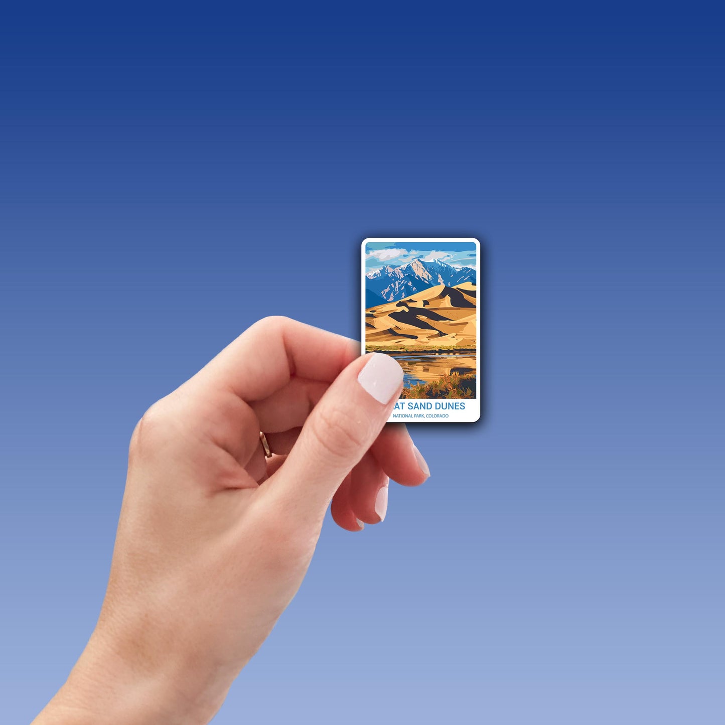 Great Sand Dunes National Park Sticker – Durable Vinyl Sticker