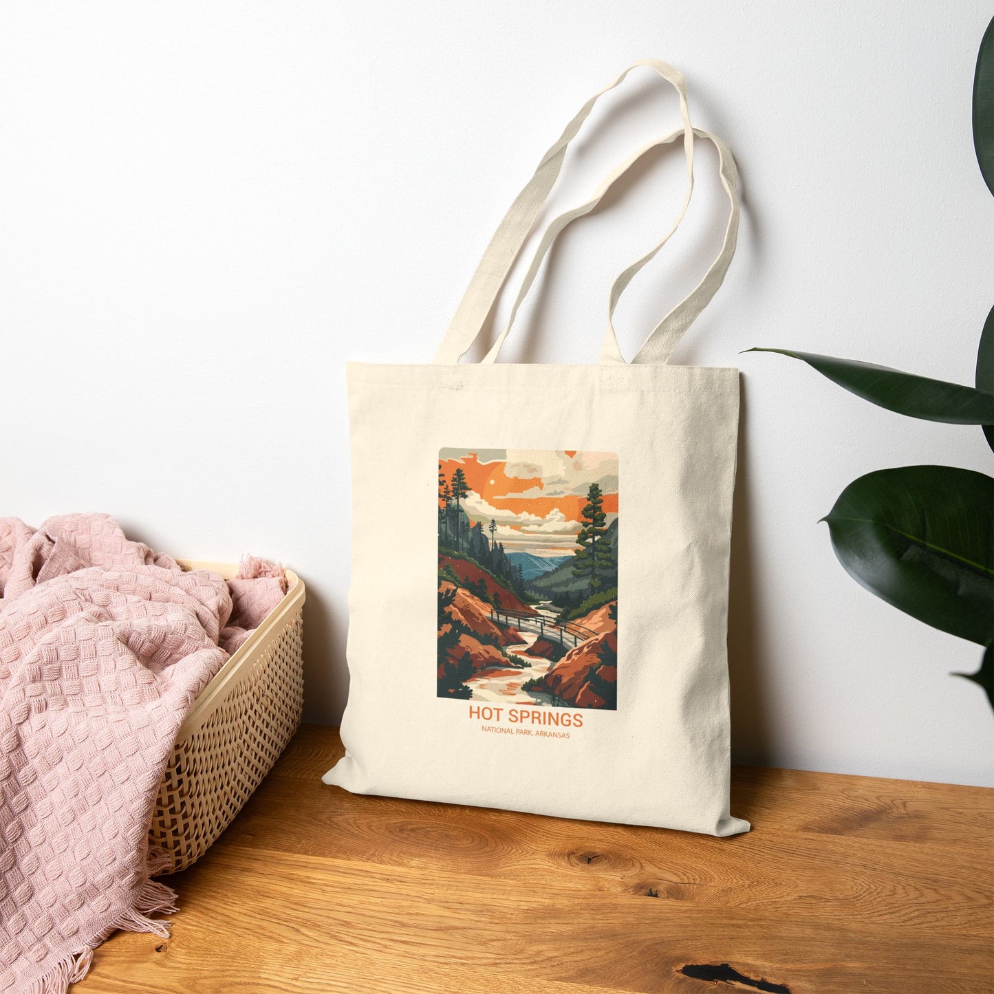 Hot Springs National Park Tote Bag