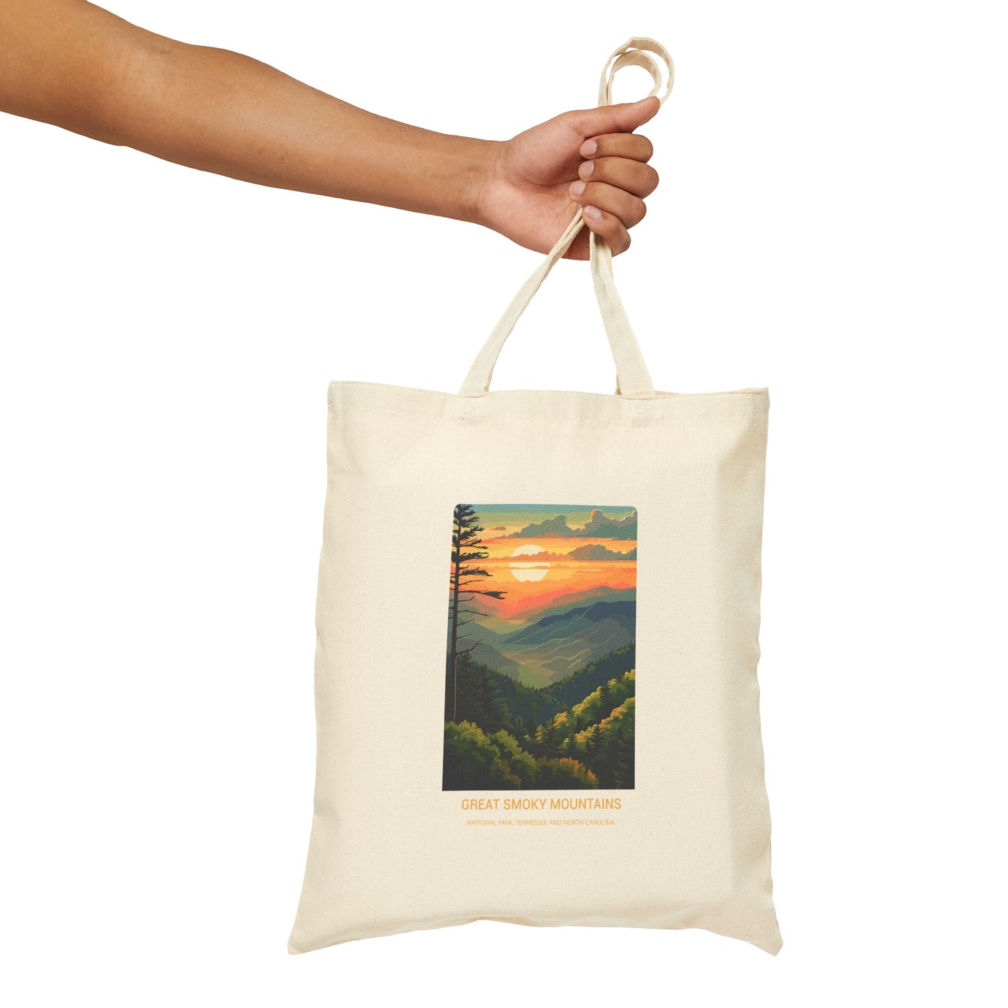 Great Smoky Mountains National Park Canvas Tote Bag