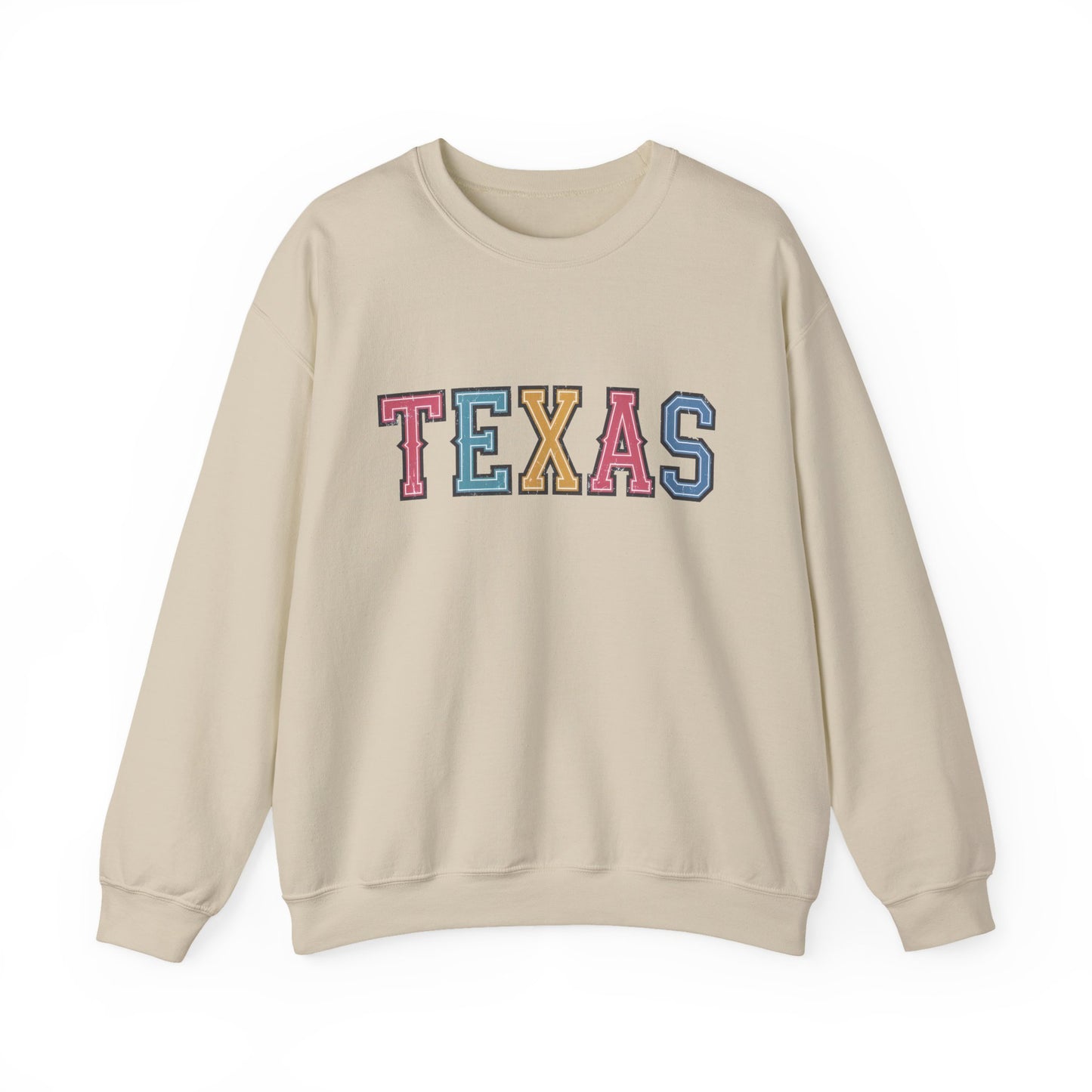 Texas collegiate letters sweatshirt