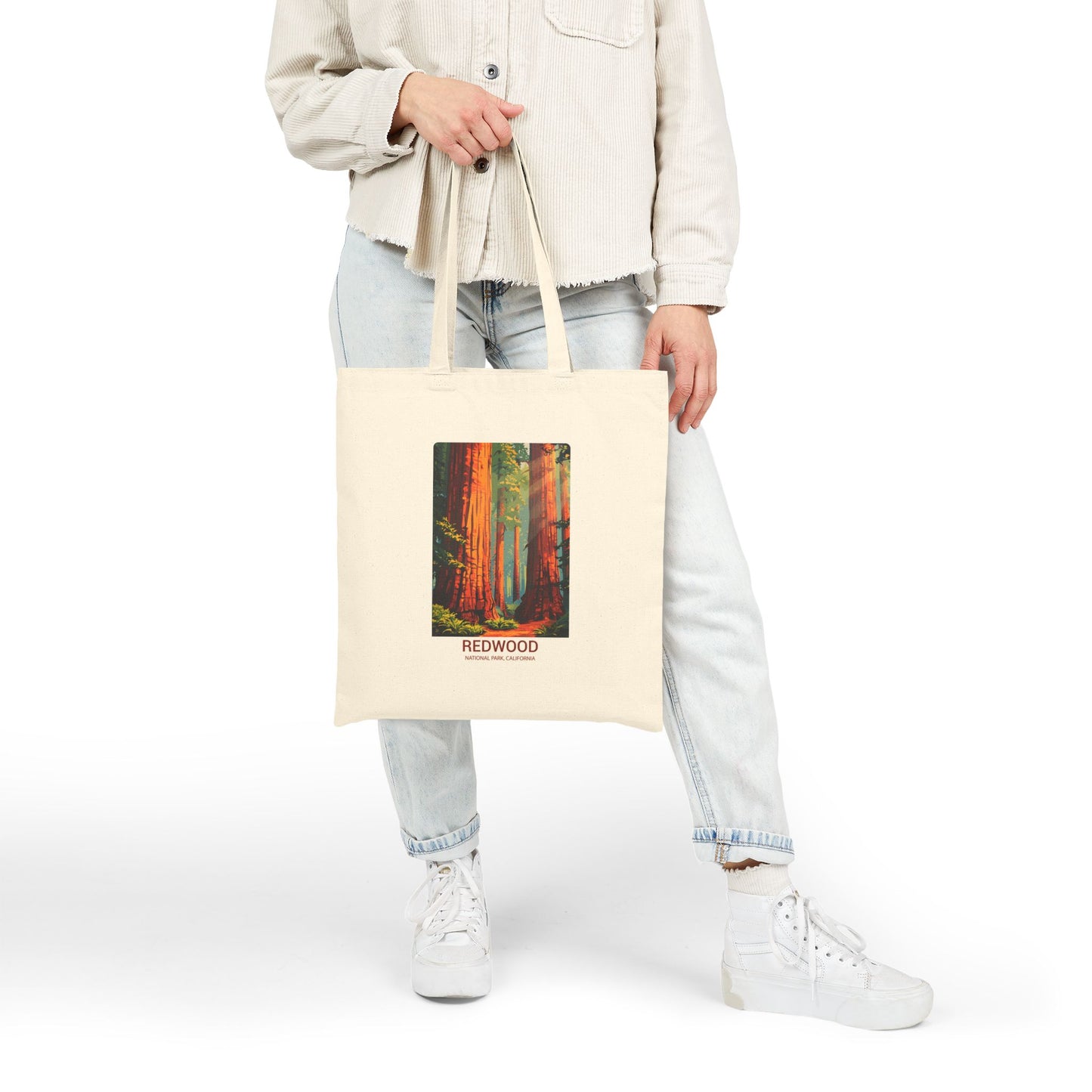 Redwood National Park Canvas Tote Bag