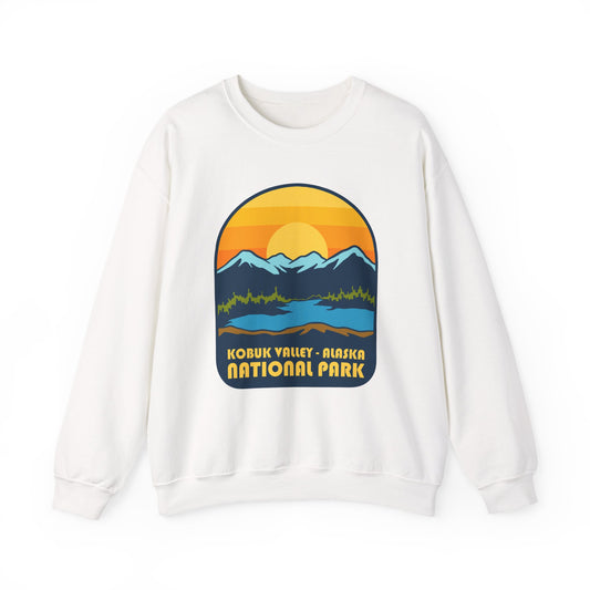 Kobuk Valley Alaska National Park sweatshirt | Mountain Sunset Crewneck