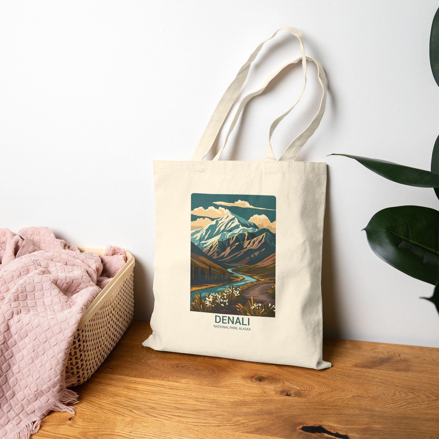 Denali National Park Tote Bag