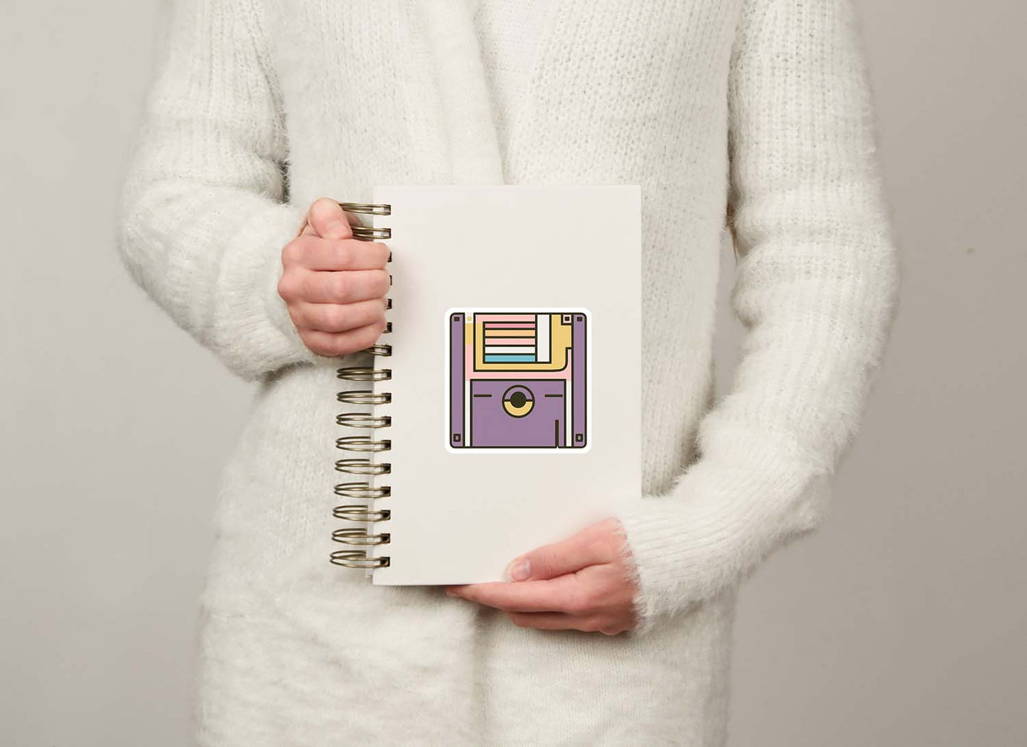 Retro 90’s Sticker – Weatherproof Vinyl for Laptops, Cups & More
