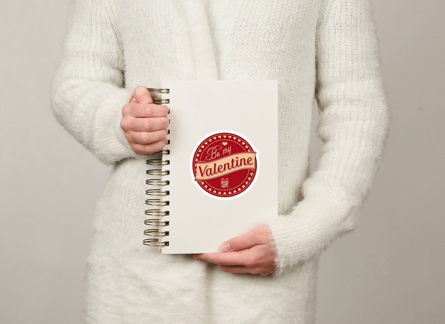 Be My Valentine Vinyl Sticker